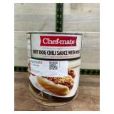 Chef-Mate Hot Dog Chili Sauce With Meat