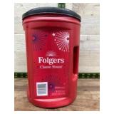 Folgers Classic Roast Ground Coffee Canister