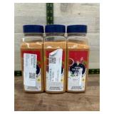Pack of 3 Seasoning Salt Containers