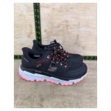 Black and Pink Athletic Shoes, Size 8.5