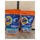 2 Tide Ultra OXI Laundry Detergent Pods