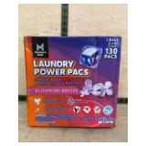 Laundry Power Packs, Blooming Breeze Scent, 130 Ct