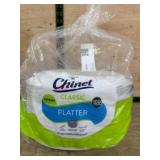 Chinet Classic Compostable Platters, Pack of 100