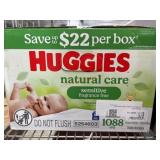 Huggies Natural Care Sensitive Baby Wipes