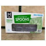 300 Clear Plastic Spoons