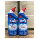 Clorox Toilet Bowl Cleaner Bleach, Pair