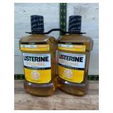 Pack of Two Listerine Original Mouthwash Bottles