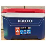 Igloo Wheeled Cooler with Red Lid