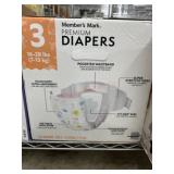Size 3 Premium Diapers, Pack of 222