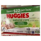 Huggies Natural Care Baby Wipes, 1088 Count