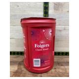 Folgers Classic Roast Coffee Container
