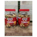 Two Jars of Milk-Bone Soft & Chewy Dog Treats