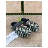 Child's Camo Slip-On Shoes with Strap
