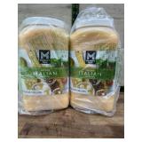 Pack of Two Golden Italian Dressing Containers