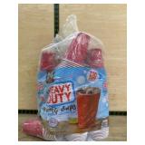 Heavy-Duty Red Plastic Party Cups, Pack of 240