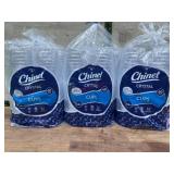 Three 60-Count Chinet Crystal Cups
