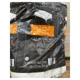 Pack of 10 White Table Covers, 54 x 108 Inches