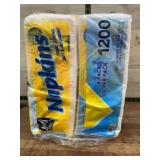 Pack of 1200 Soft and Absorbent Napkins