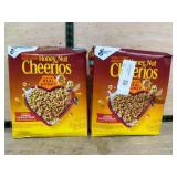 Two Boxes of Honey Nut Cheerios Cereal
