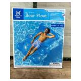 Inflatable Bear Float With Cup Holder