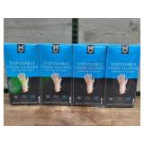 Disposable Food Gloves, One Size Fits Most