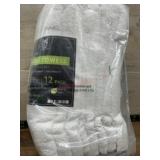 12-Pack White Cotton Hand Towels, 16x30 Inches