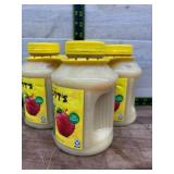 Pack of Applesauce Jugs with Yellow Caps