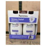 Aveeno Stress Relief Body Wash Twin Pack