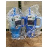 2 Zak! Plastic Straw Mugs with Handles