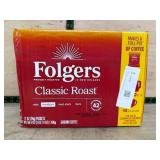 Folgers Classic Roast Ground Coffee Packets