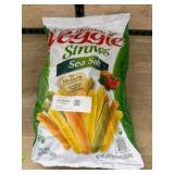Vegetable Snack Straws with Sea Salt