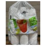 Pack of 300 Disposable 12 oz Plastic Cups