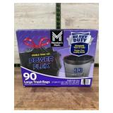 90 Heavy-Duty 33-Gallon Trash Bags
