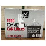 10-Gallon Commercial Trash Can Liners
