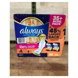 Always Ultra Thin Pads, 80-Count Package