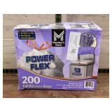 Power Flex 200 Tall Kitchen Bags, Lavender Scent