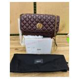 Versace Quilted Leather Shoulder Bag