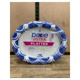 Dixie Ultra Paper Platters, Pack of 75