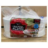 Pack of 600 Heavy-Duty 9-Inch Paper Plates