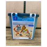 Plastic Sand Castle Playset, 25 Pieces