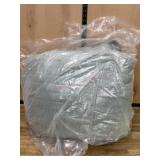 Gray Quilted Body Pillow