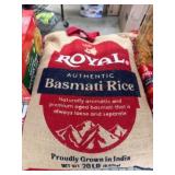Royal Authentic Basmati Rice Burlap Bag
