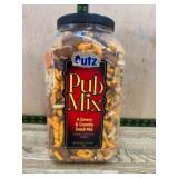 Barrel of Utz Pub Mix Snack Assortment
