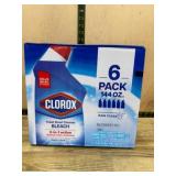 Clorox Toilet Bowl Cleaner Bleach, Pack of 6