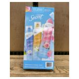 Secret Dry Spray Antiperspirant, 3-Pack