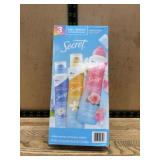 Secret Dry Spray Antiperspirant, 3-Pack