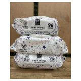 Fragrance-Free Baby Wipes, 3 Packs (96 Wipes Each)
