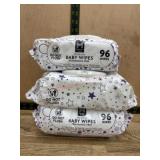 Fragrance-Free Baby Wipes, 96-Count (Set of 3)