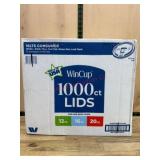 WinCup 1000-Count Drink Lids Assortment