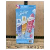 Secret Dry Spray Antiperspirant Variety Pack